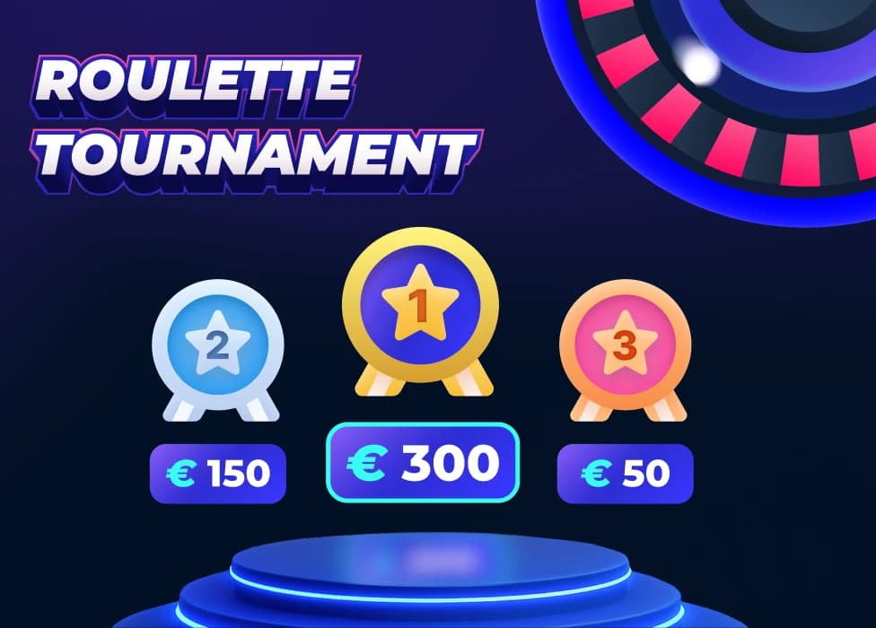 Casino.online tournament reward medals showing first, second and third place prizes.